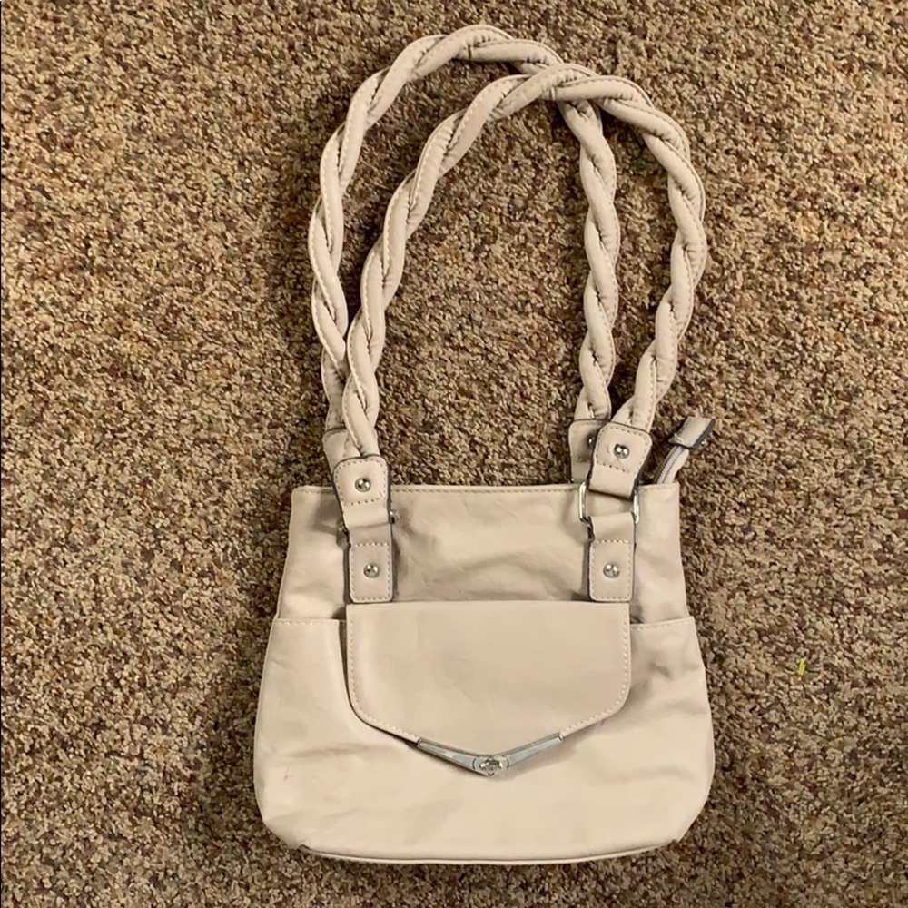 NWOT Rosetti Tan Faux Leather Handbag